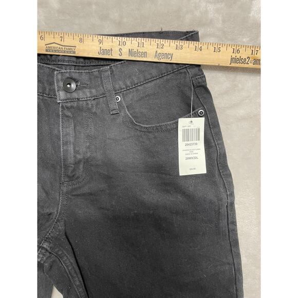 Hot Topic Black Denim Jeans 28x32 Skull Graphic Punk Goth Grunge Wide Leg NWT - Picture 4 of 11